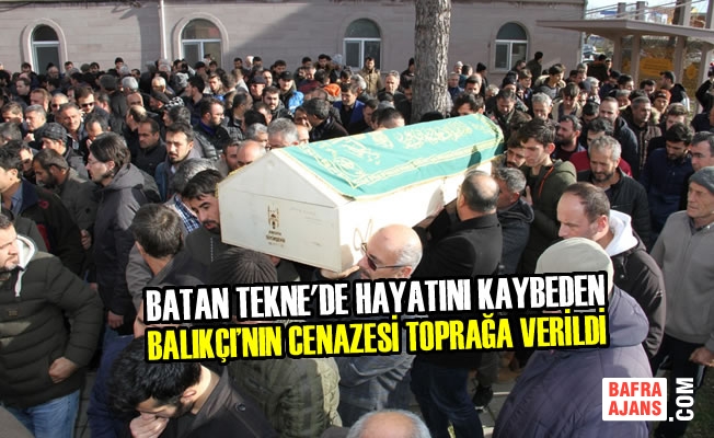 Balıkçı’nın Cenazesi 19 Mayıs İlçesinde Toprağa Verildi