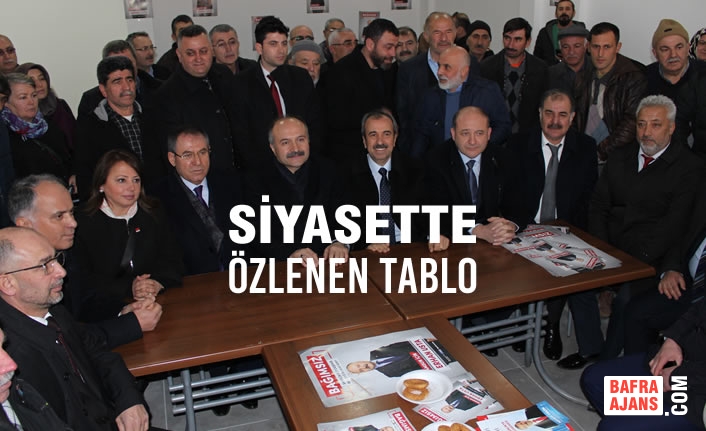 Hayati Tekin; Erhan Usta'nın Seçim Bürosu'nu Ziyaret Etti