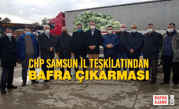 CHP Samsun İl Teşkilatından Bafra Çıkarması