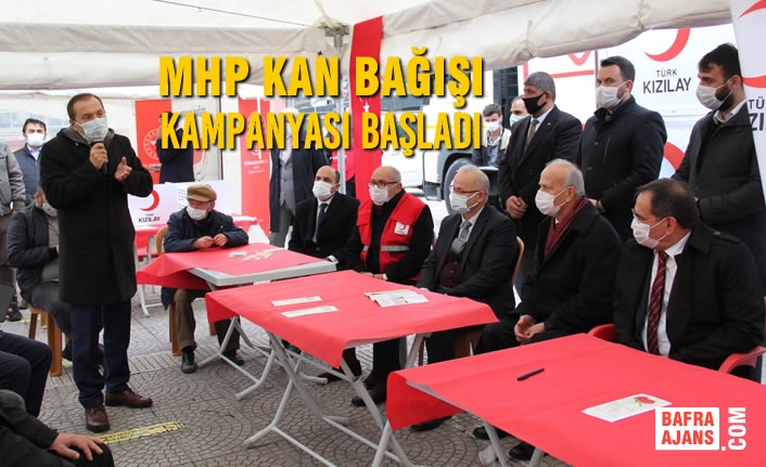 MHP Kan Bağışı Kampanyası Başladı