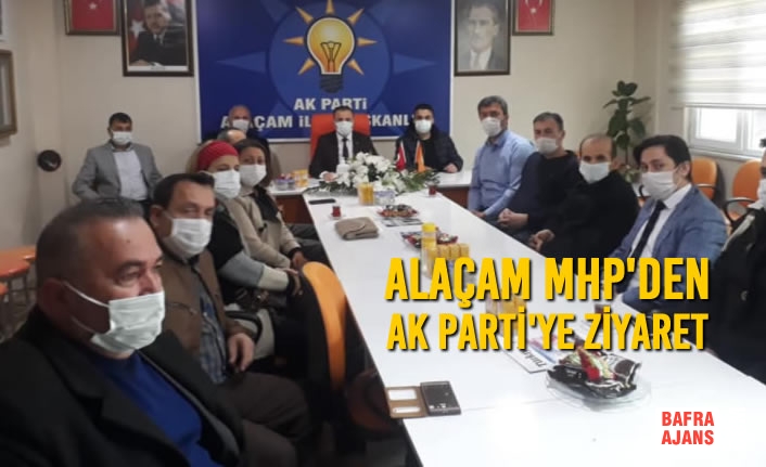 Alaçam MHP'den AK Parti'ye Ziyaret