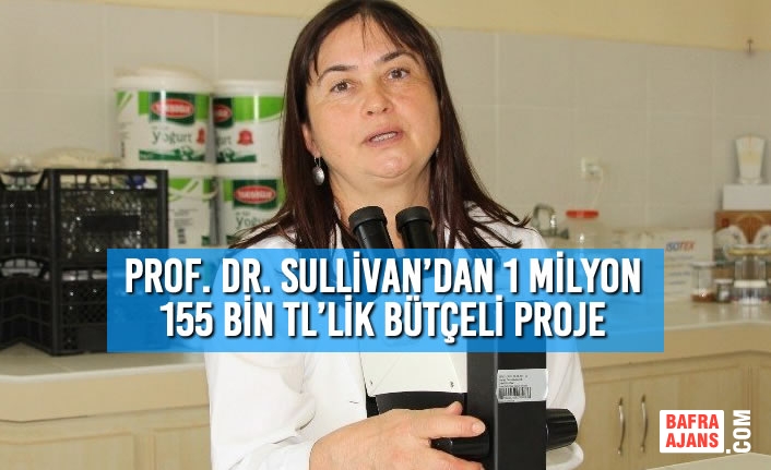 Prof. Dr. Sullivan’dan 1 milyon 155 bin TL’lik Bütçeli Proje