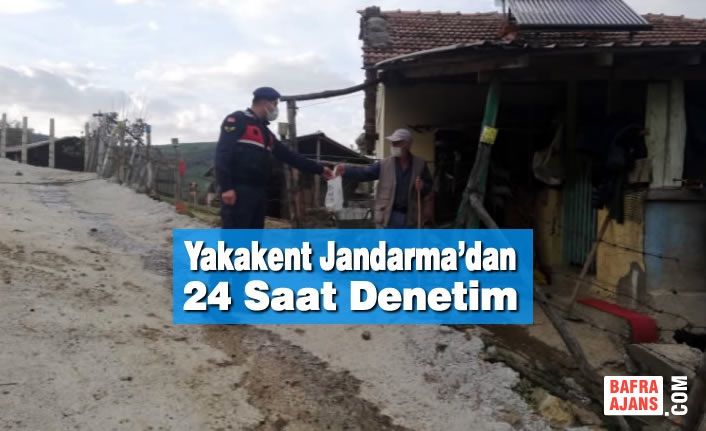 Yakakent Jandarma’dan 24 Saat Denetim