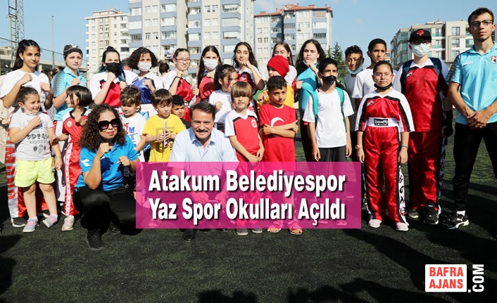 Atakum Belediyespor Yaz Spor Okulları Açıldı