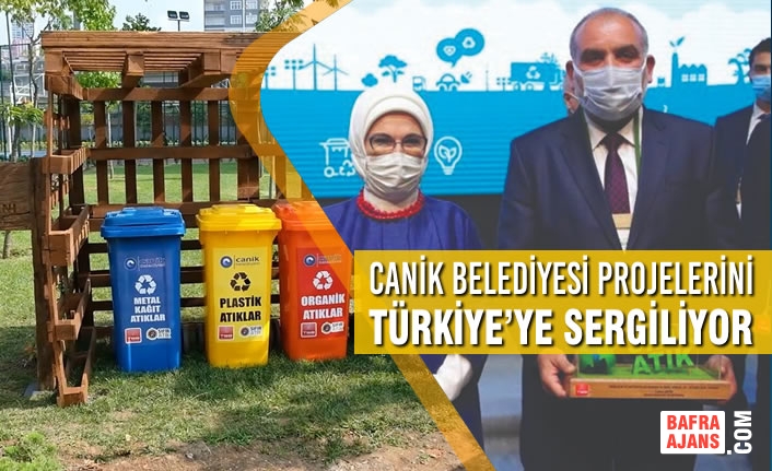 Canik Belediyesi Projelerini Türkiye’ye Sergiliyor