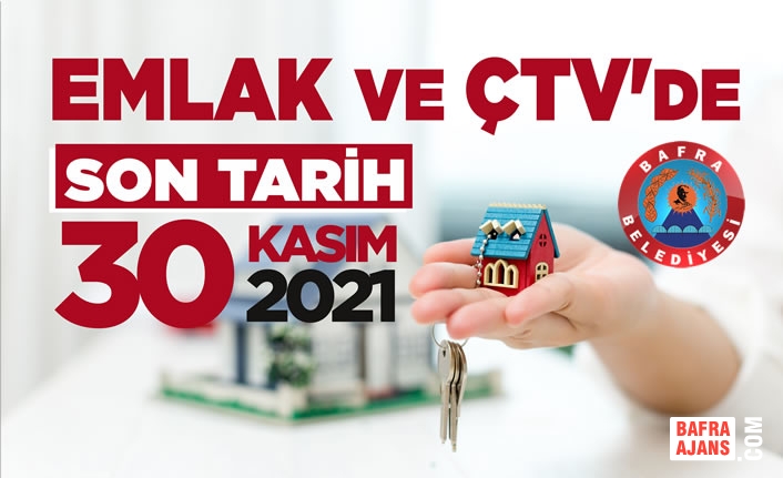 Emlak ve ÇTV'de Son Tarih 30 Kasım