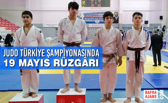 Judo Türkiye Şampiyonasında 19 Mayıs Rüzgârı