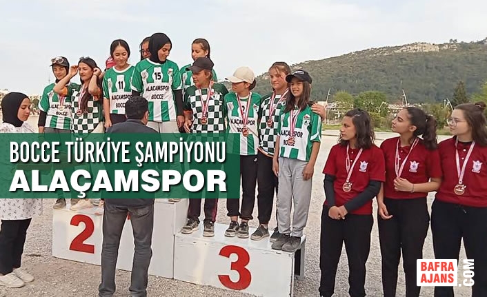 Bocce Türkiye Şampiyonu Alaçamspor