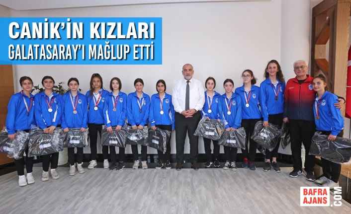 Canik’in Kızları Galatasaray’ı Mağlup Etti