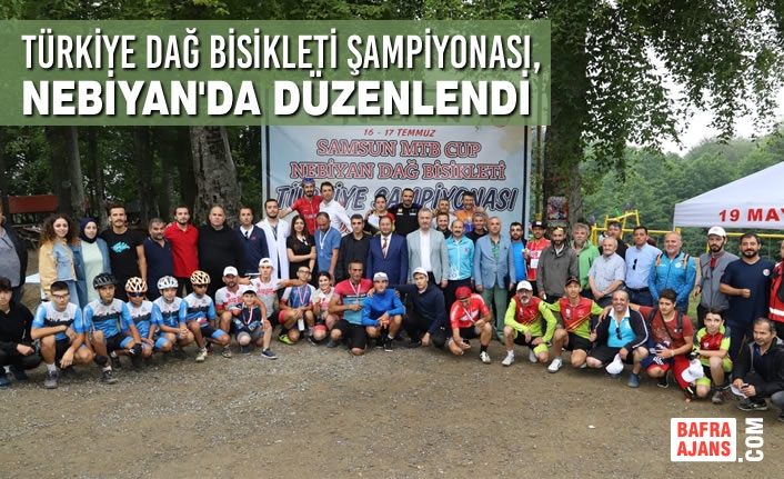 Türkiye Dağ Bisikleti Şampiyonası, Nebiyan'da Düzenlendi
