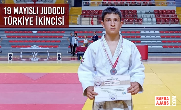 19 Mayıs’lı Judocu Türkiye İkincisi
