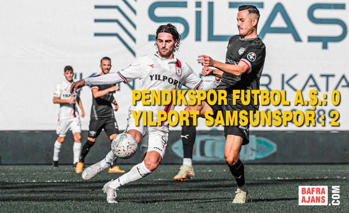Pendikspor Futbol A.Ş.: 0 – Yılport Samsunspor : 2