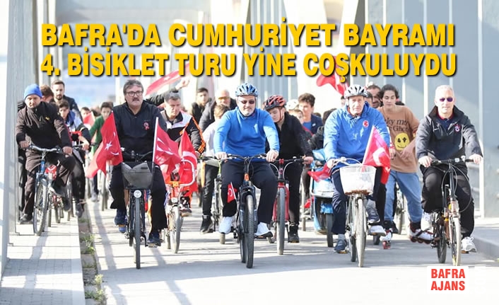 Cumhuriyet Bayramı 4. Bisiklet Turu Yine Coşkuluydu