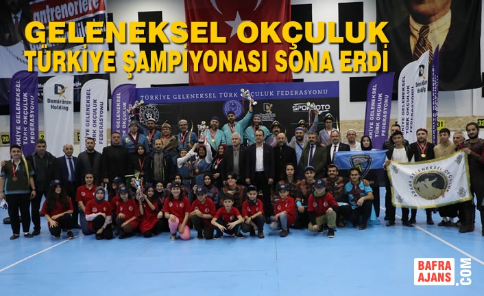 Geleneksel Okçuluk Türkiye Şampiyonası Sona Erdi