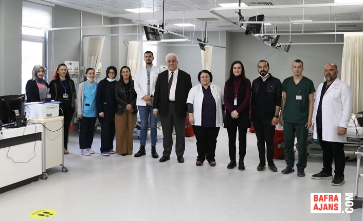 Kavak Devlet Hastanesi Diyaliz Merkezi Hasta Kabulüne Başladı