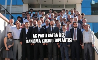 AK Parti Bafra İlçe Danışma Kurulu Toplantısı