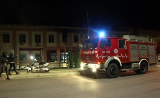 Düzce Üniversitesi'nde yangın