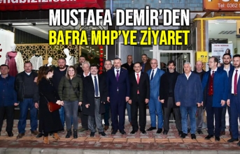 Mustafa Demir’den Bafra MHP’ye ziyaret