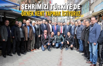 Demir; "Şehrimizi Türkiye'de Örnek Kent Yapmak İstiyoruz"