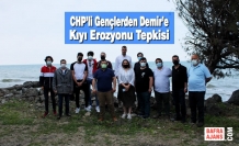 CHP’li Gençlerden Demir’e Kıyı Erozyonu Tepkisi