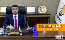 Başkan İbrahim Semiz’in Ramazan Bayramı Mesajı