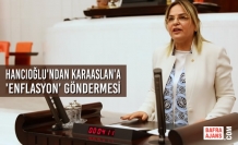 Hancıoğlu'ndan Karaaslan'a 'Enflasyon' Göndermesi