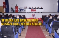 SP Bafra İlçe Başkanlığına Mustafa Öcal Yeniden Seçildi