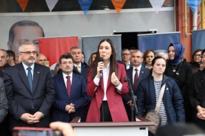 AK Parti Bafra İlçe Seçim Koordinasyon Merkezi Açıldı