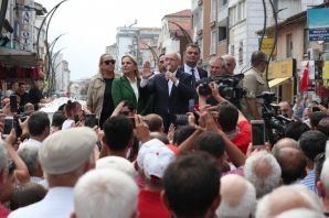 CHP Lideri Kılıçdaroğlu Bafra'da