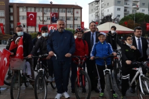 Bafra Belediyesi 3.Cumhuriyet Bisiklet Turu Yine Görkemliydi
