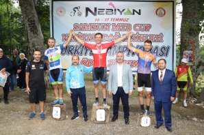 Türkiye Dağ Bisikleti Şampiyonası, Nebiyan'da Düzenlendi