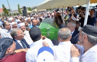 Bahattin Gazi Vakfı Kurucusu Boyraz'ın cenazesi...