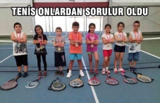 Geleceğin Tenisçileri Özel Bafra AK Okullarında...