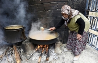 Türkiye'nin pestil ve kömesi Gümüşhane'den