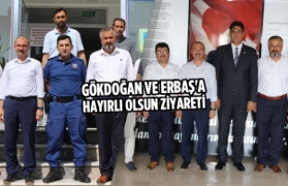 Gökdoğan ve Erbaş'a Hayırlı Olsun Ziyareti