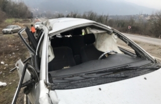 Karabük'te trafik kazası : 1 ölü 4 yaralı