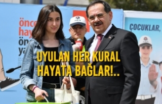 Başkan Mustafa Demir, Trafik Haftası Etkinliğinde