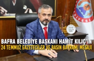 Başkan Kılıç’ın 24 Temmuz Gazeteciler Ve Basın...