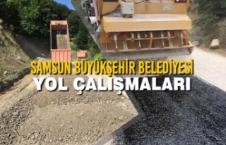 Samsun Büyükşehir Belediyesi Yol Çalışmaları