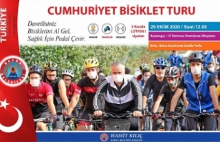 Bafra Belediyesi’nden Cumhuriyet Bisiklet Turu