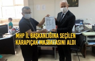 MHP İl Başkanlığına Seçilen Abdullah Karapıçak...