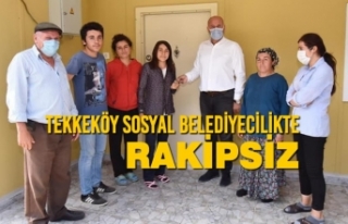 Tekkeköy Sosyal Belediyecilikte Rakipsiz