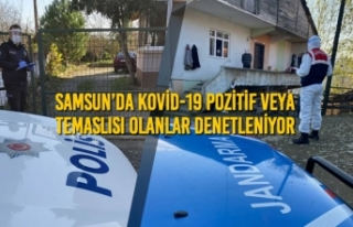 Samsun’da Kovid-19 Pozitif Veya Temaslısı Olanlar...