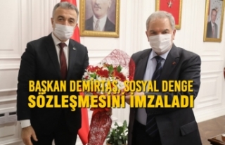 Başkan Demirtaş, Sosyal Denge Sözleşmesini İmzaladı