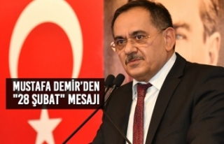 Büyükşehir Belediye Başkanı Mustafa Demir’den...