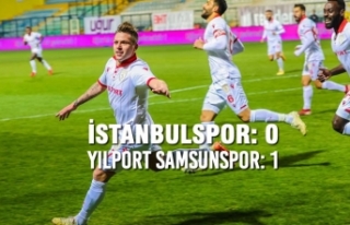 İstanbulspor: 0 - Yılport Samsunspor: 1