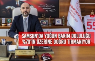 Samsun’da Yoğun Bakım Doluluğu %70’in Üzerine...