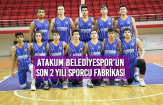 Atakum Belediyespor’un Son 2 Yılı Sporcu Fabrikası