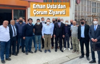 Erhan Usta'dan Çorum Ziyareti