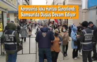 Koronavirüs Vaka Haritası Güncellendi; Samsun'da...